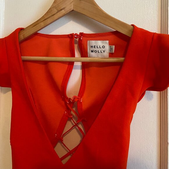 Hello Molly 'Take the Reigns' Dress in Red - Picture 6 of 13